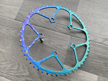 Load image into Gallery viewer, Ti39 Titanium chainrings BCD110 54T positive and negative teeth