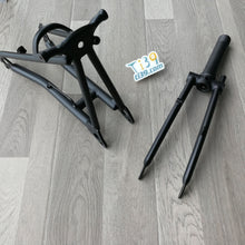 Load image into Gallery viewer, Titanium Front &Rear Triangle Fork Cline for 16”Brompton