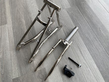 Load image into Gallery viewer, Pline Titanium Front &amp;Rear Triangle Fork for 16”Brompton
