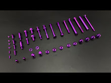 Load image into Gallery viewer, UXN TiTAN Ti39 Titanium Screws For Full Brompton Bike A/C/P Line （80 Pcs）
