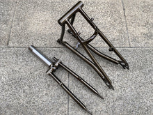 Load image into Gallery viewer, Pline Titanium Front &amp;Rear Triangle Fork for 16”Brompton
