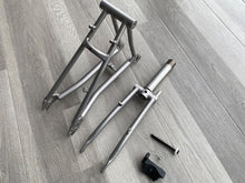 Load image into Gallery viewer, Pline Titanium Front &amp;Rear Triangle Fork for 16”Brompton
