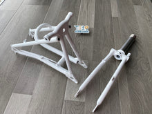 Load image into Gallery viewer, Titanium Front &amp;Rear Triangle Fork Cline for 16”Brompton
