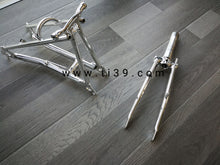 Load image into Gallery viewer, Titanium Front &amp;Rear Triangle Fork Cline for 16”Brompton
