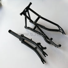 이미지를 갤러리 뷰어에 로드 , Titanium 74mm disk Front &amp; 120mm disk Rear Triangle Fork for 16”Brompton
